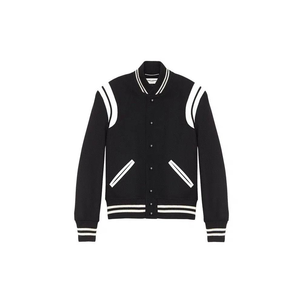 Верхняя одежда Saint Laurent Teddy Jacket 'Чёрный' 1