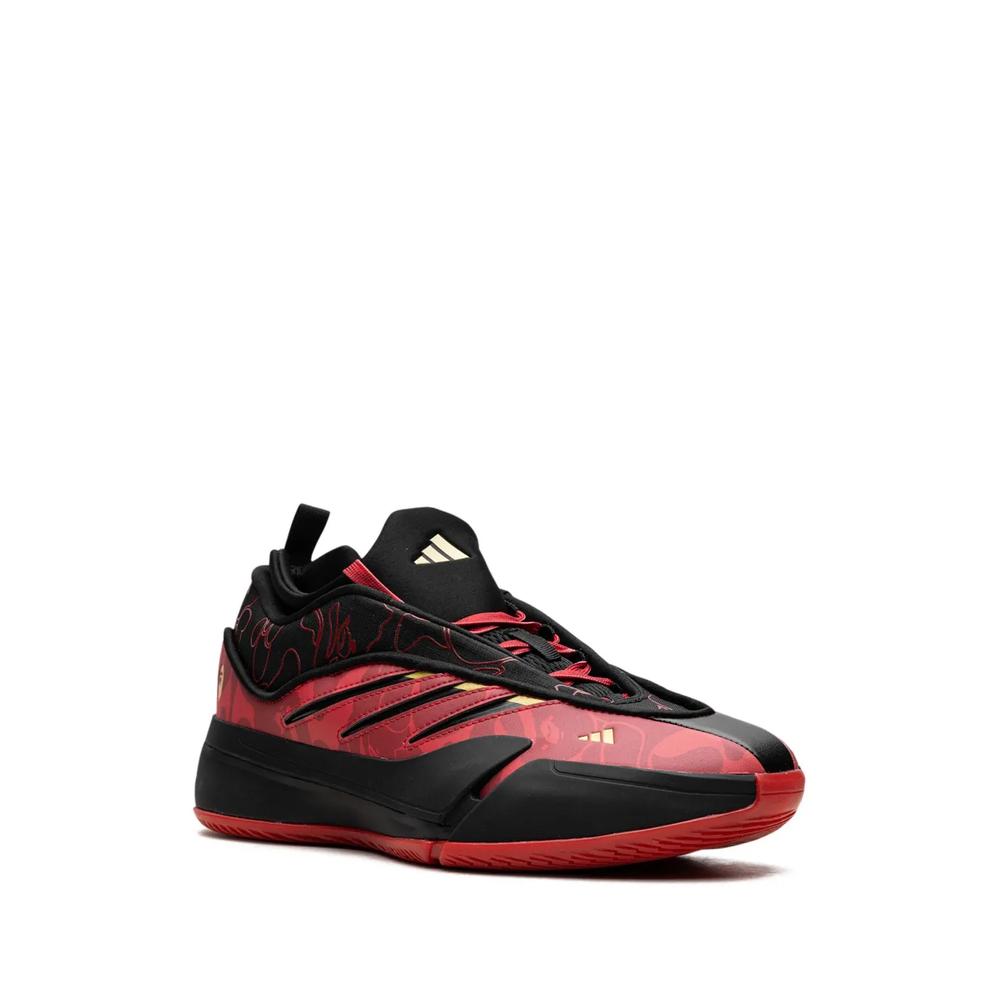 Кроссовки Dame 9 BAPE - Black Scarlet 2