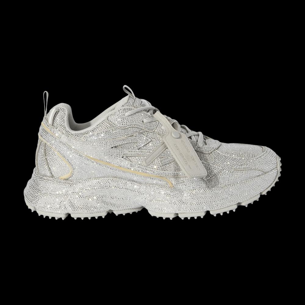 Обувь Off-White Be Right Back Crystal «Серый/Серебристый» 1