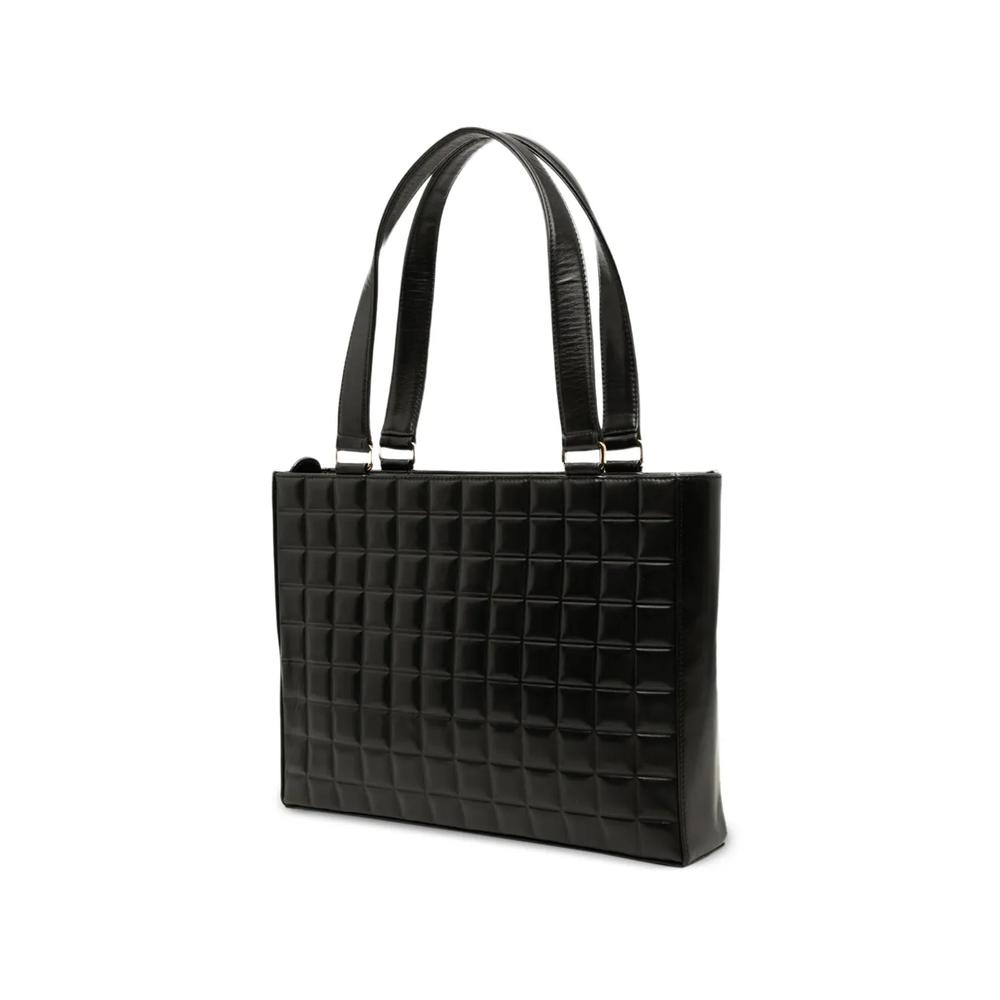2002-2003 CC Chocolate Bar Lambskin tote bag 2