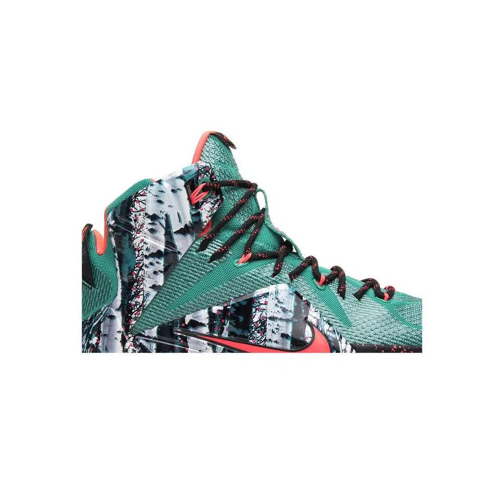 Кроссовки Nike LeBron 12 Xmas 'Akron Birch' 2