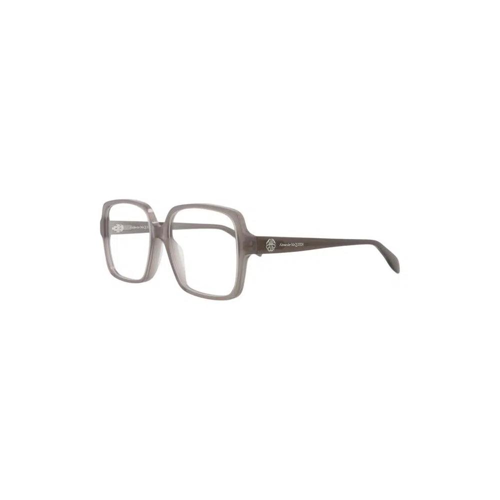 Очки Alexander McQueen Square-Frame Acetate Optical Frames 'Grey/Transparent' 2