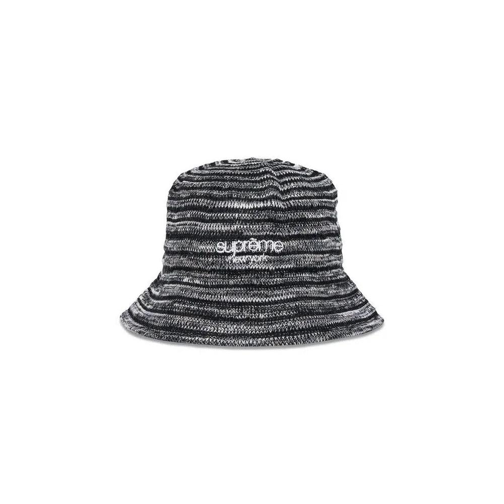 Шапки Supreme Open Knit Crusher 'Black' 1