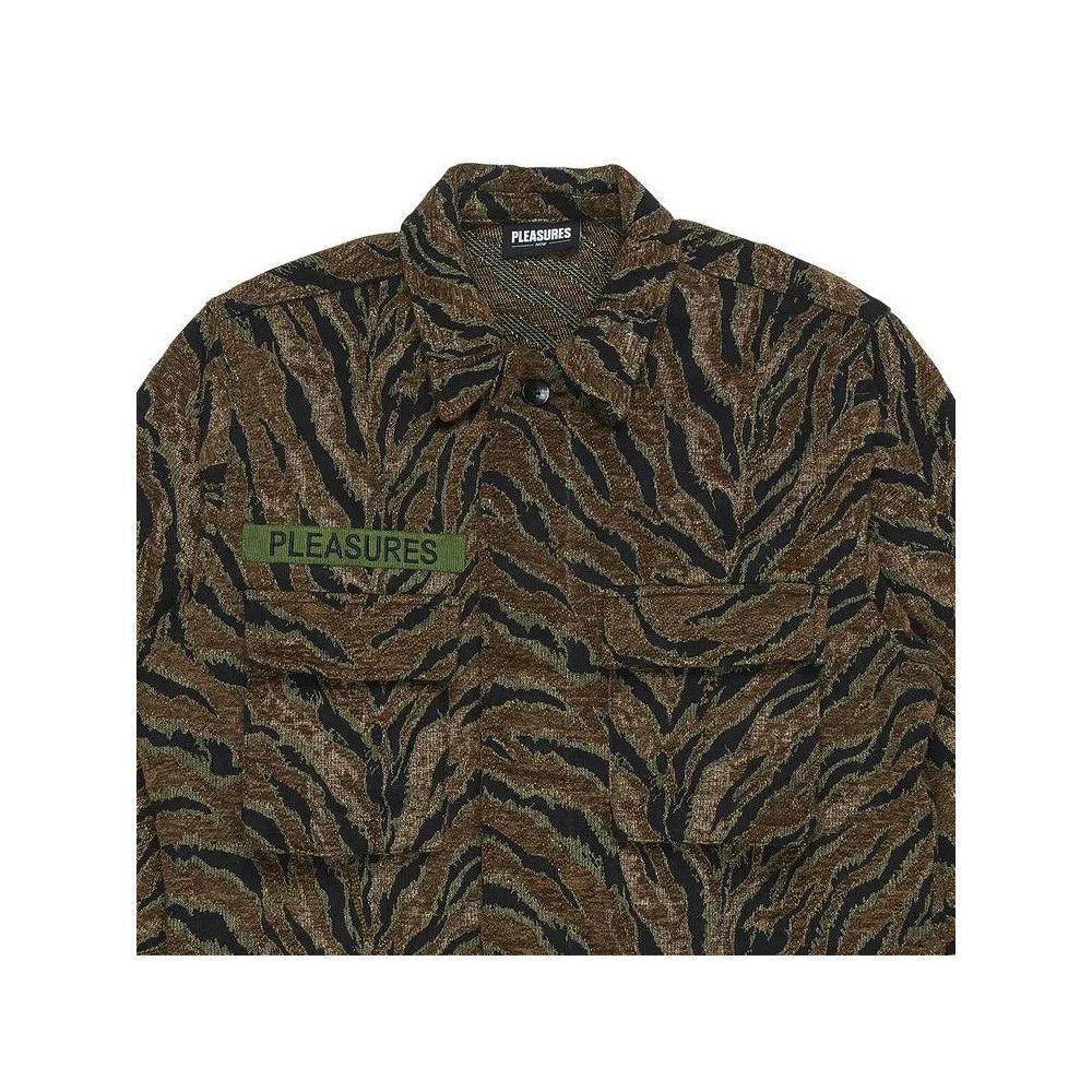 Верхняя одежда Pleasures Jungle Jacket 'Коричневый' 3