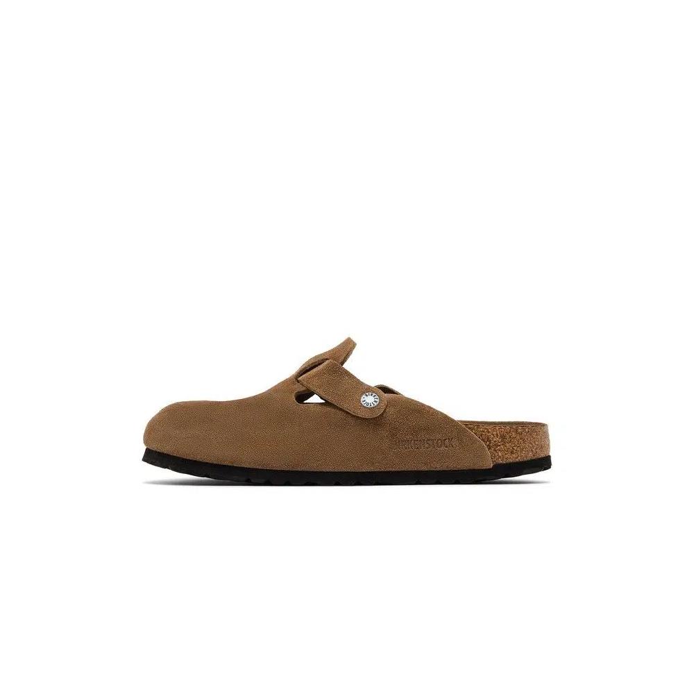 Кроссовки Birkenstock Boston Soft Footbed Sandal «Dark Tea» 3