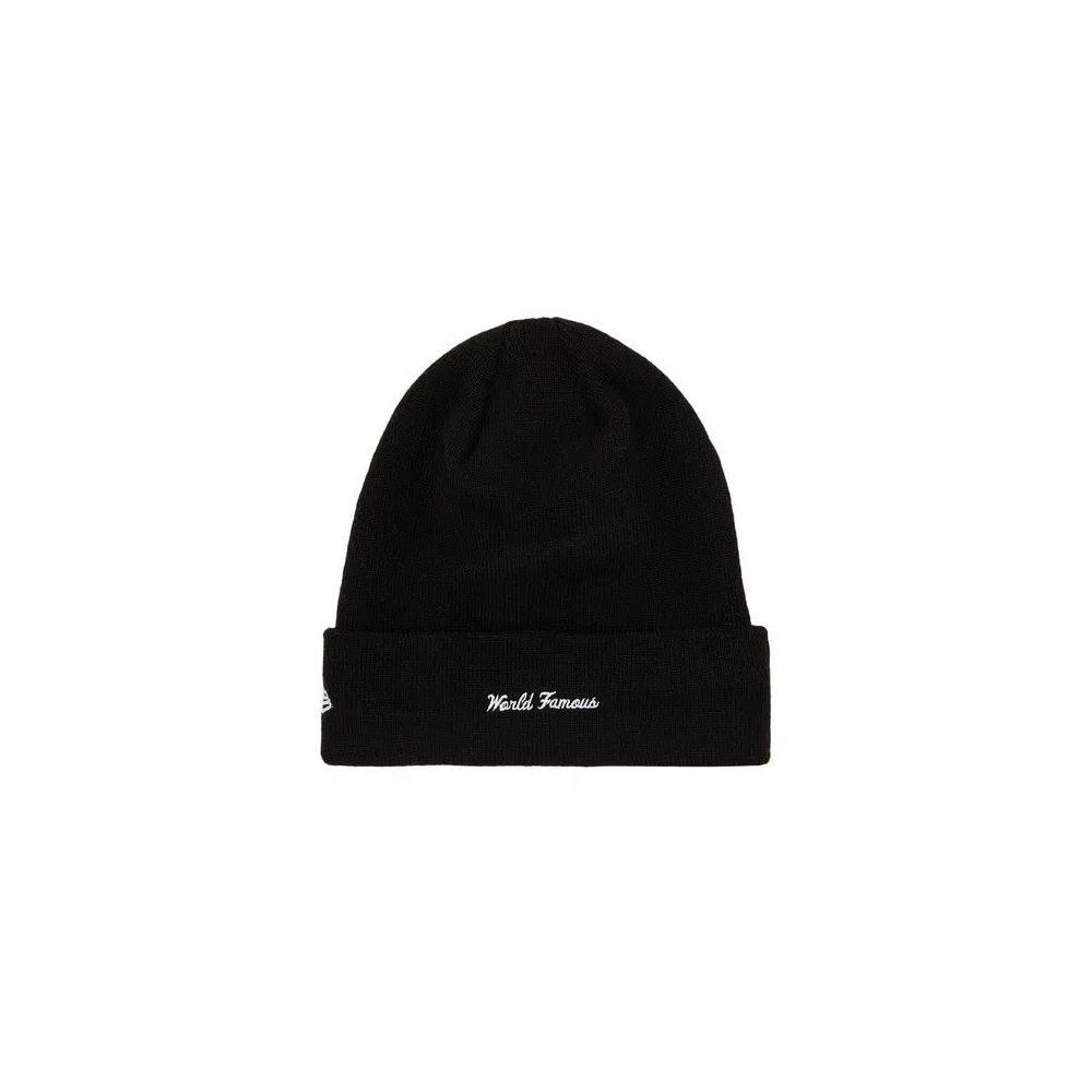 Бини Supreme x New Era Box Logo Beanie «Black» 2
