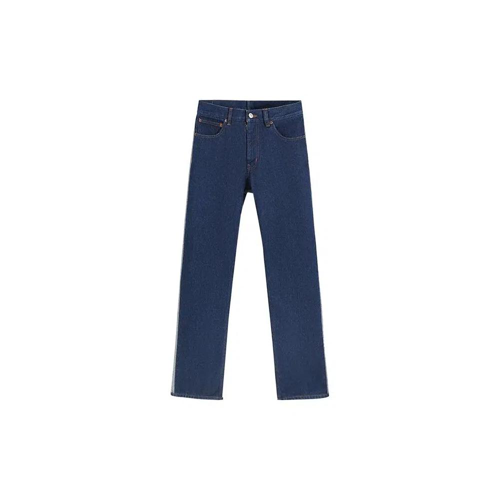 Джинсы MM6 Maison Margiela Split Reversed Denim Trousers 'Blue' 1