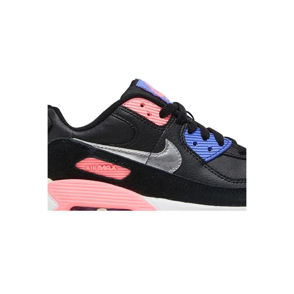 Кроссовки Nike Air Max 90 Leather GS 'Black Sunset Pulse' 2