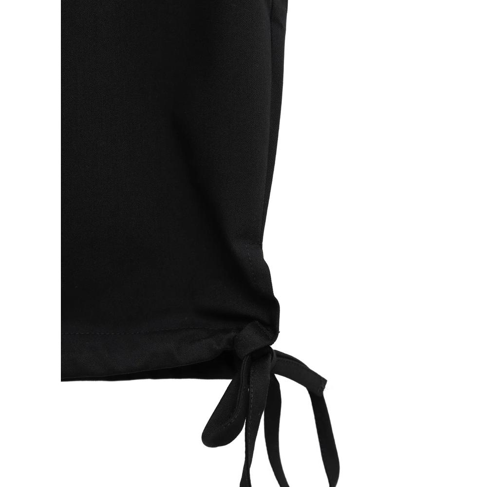 Bibi tie-fastening cropped trousers 3