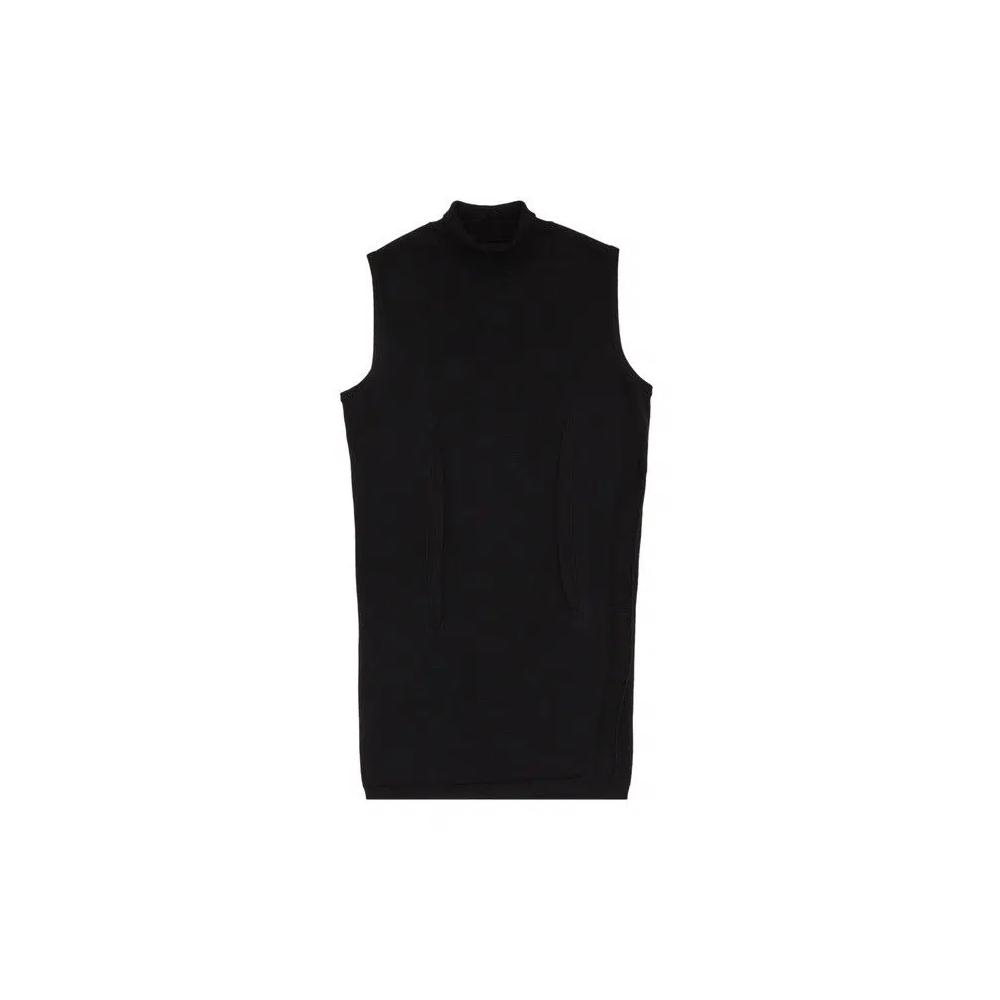 Топы MM6 Maison Margiela Удлиненный топ 'Black' 1