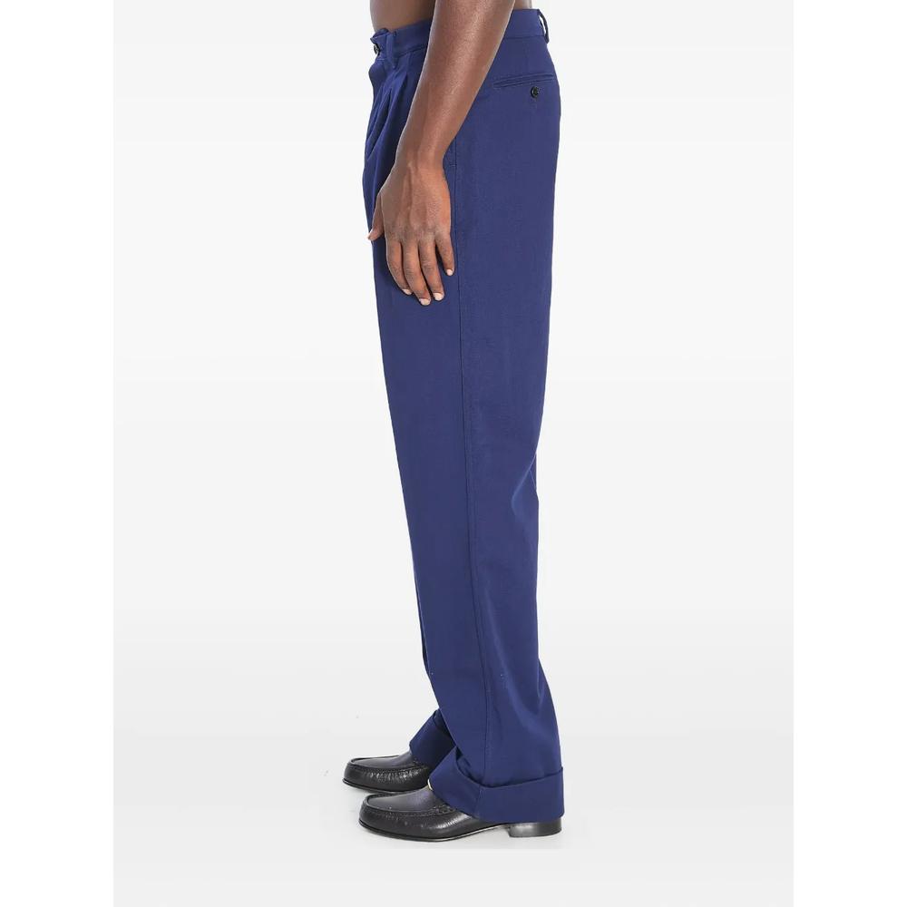 Брюки со складками 2