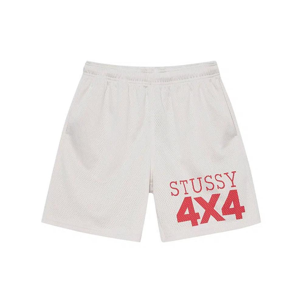 Шорты Stussy 4X4 Mesh Short 'Bone' 1