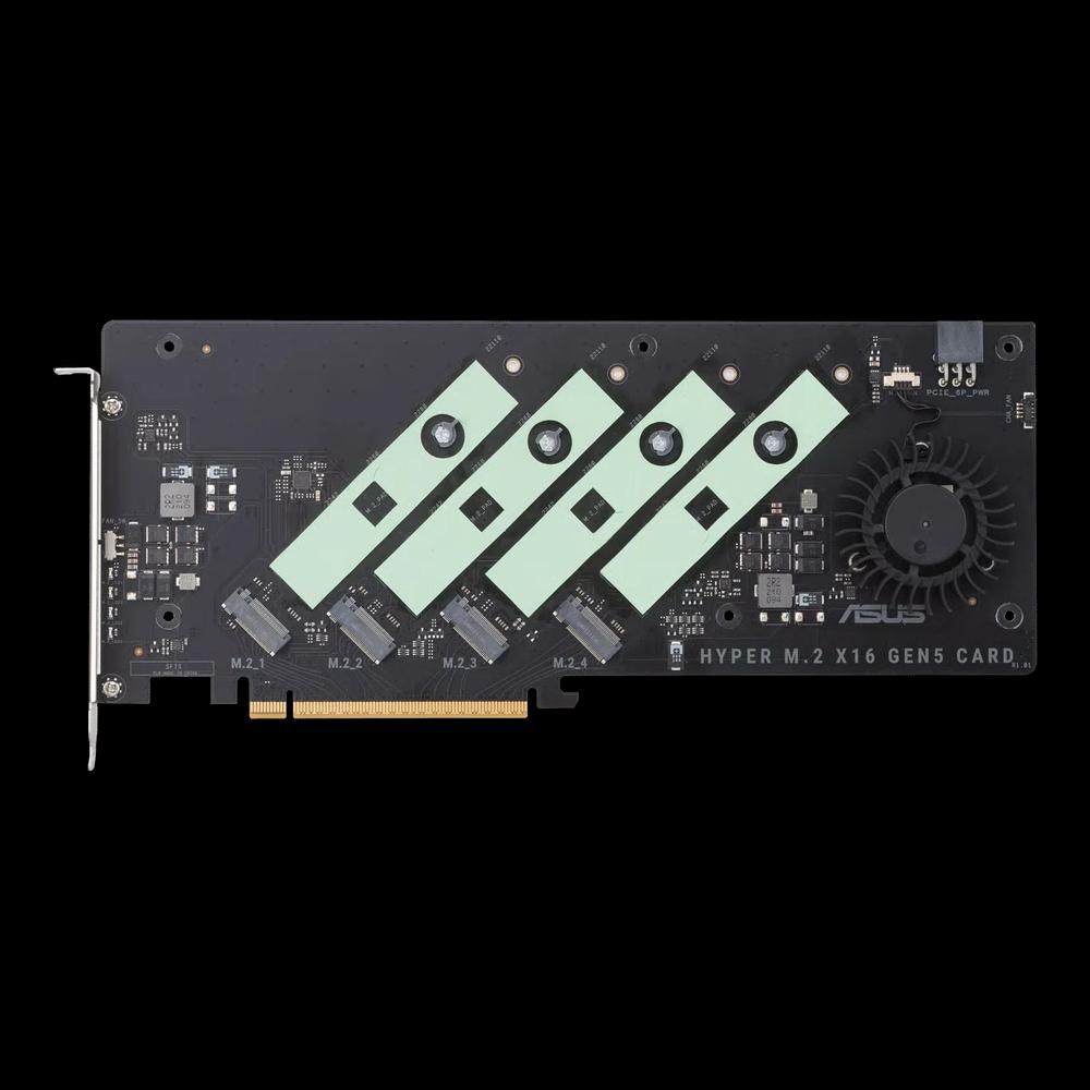 ASUS Hyper M.2 x16 GEN 5 карта расширения (PCIe 5.0/4.0) 2