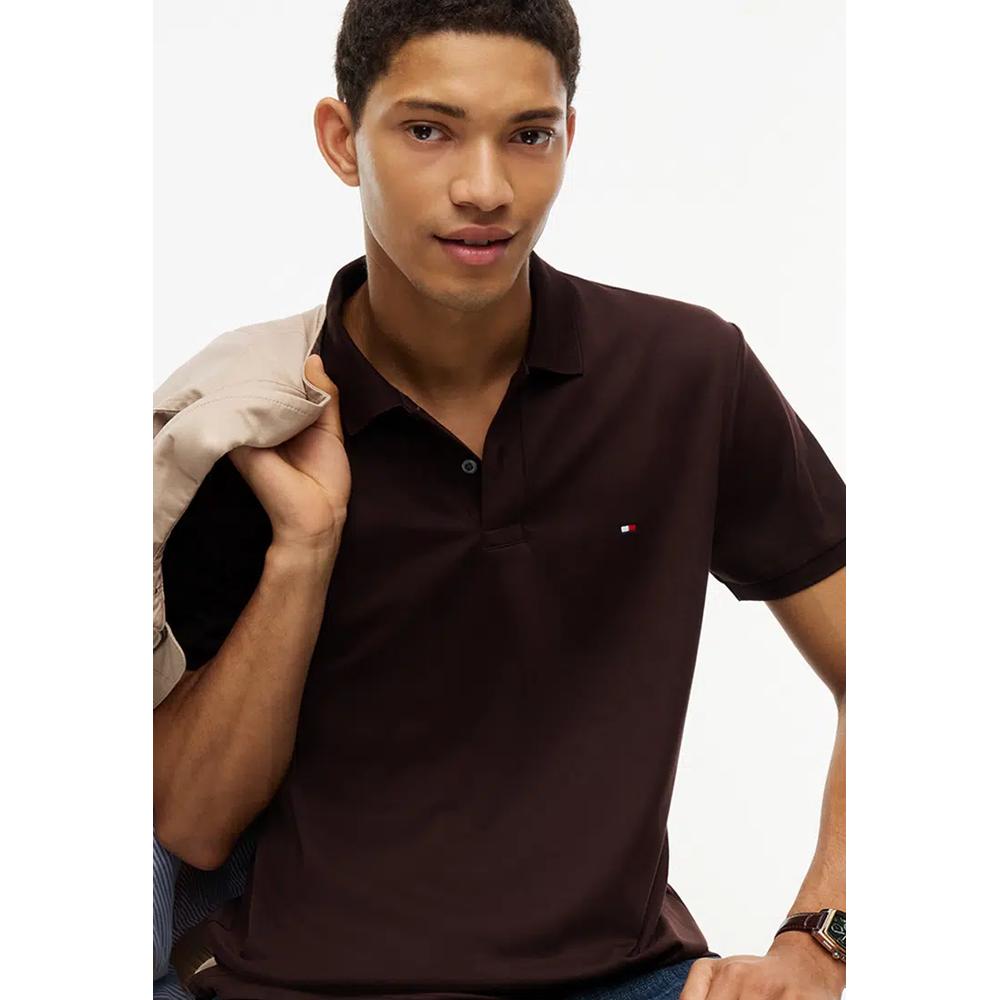 Хлопковое трикотажное поло Fluid Cotton Interlock Knit - Tommy Mainline 3