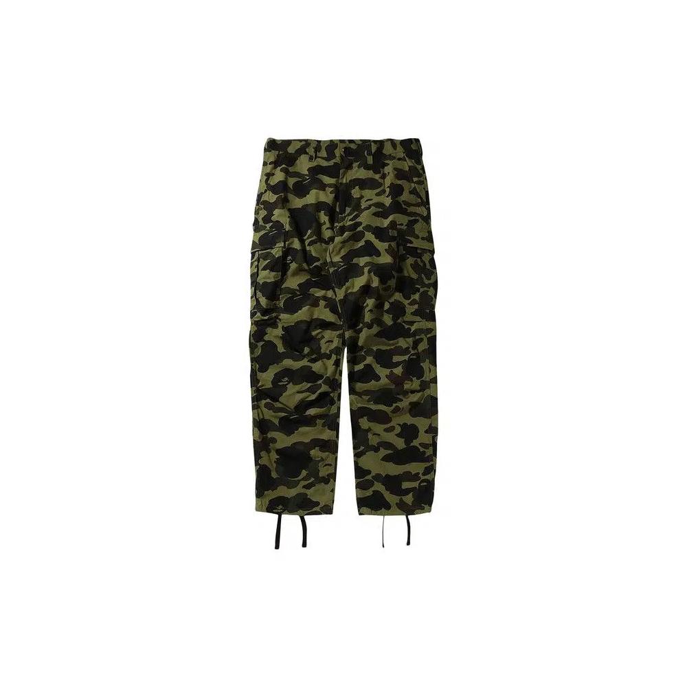 BAPE 1st Camo Cargo Pants 'Зеленый' 1