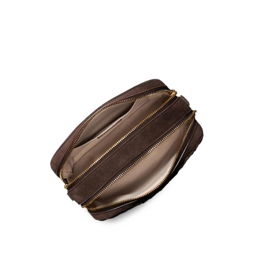 medium Bryant woven double-zip crossbody bag 3