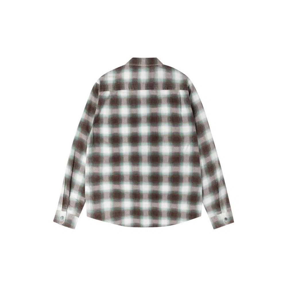 Топы Stussy June Plaid Shirt 'Bone' 2