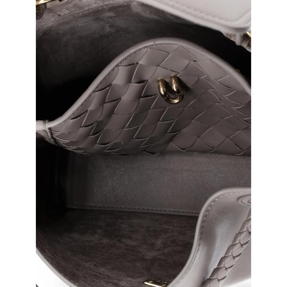 Ciao Ciao Top Handle Bag Leather with Intrecciato Detail Small satchel 5