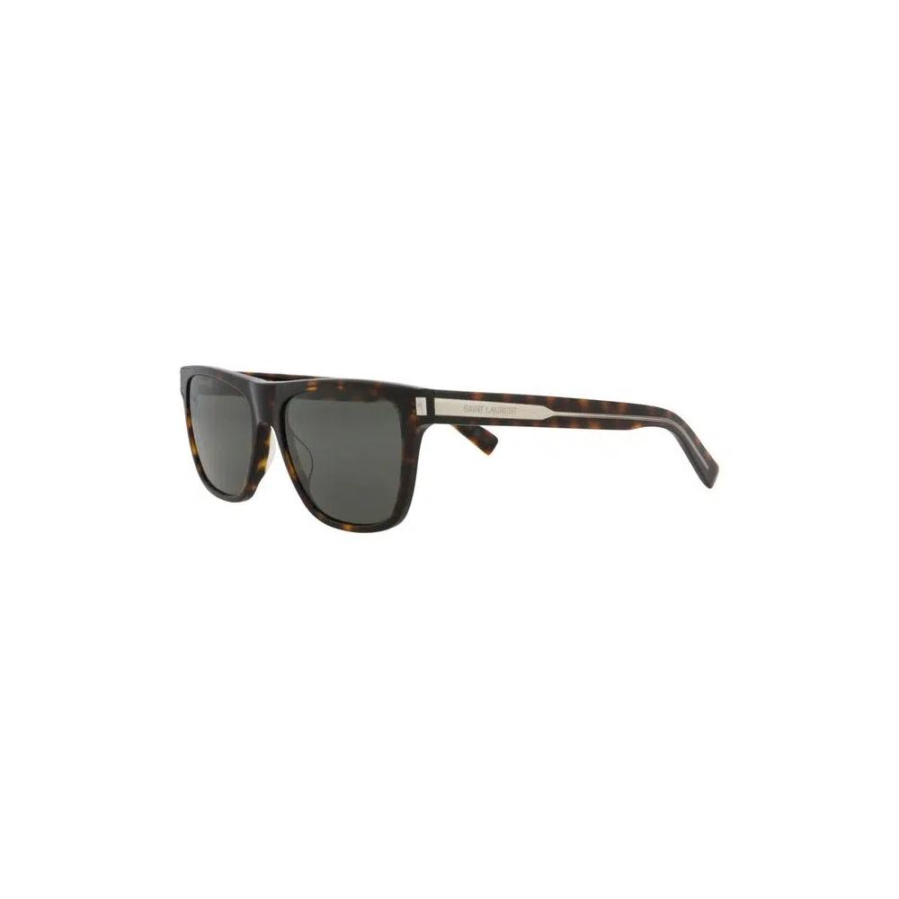 Солнцезащитные очки Saint Laurent Round Sunglasses 'Havana/Crystal/Grey' 3