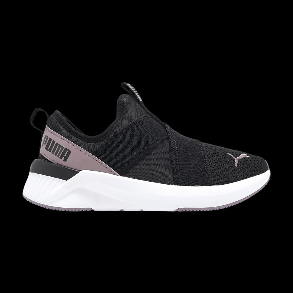 Кроссовки Puma Wmns Softride Harli Slip On «Black Purple» 1