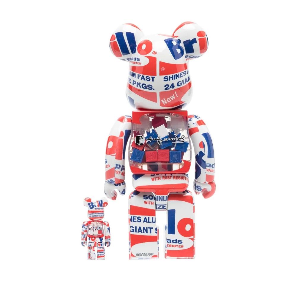 Набор фигурок Be@rbrick Brillo из коллаборации с Andy Warhol 2