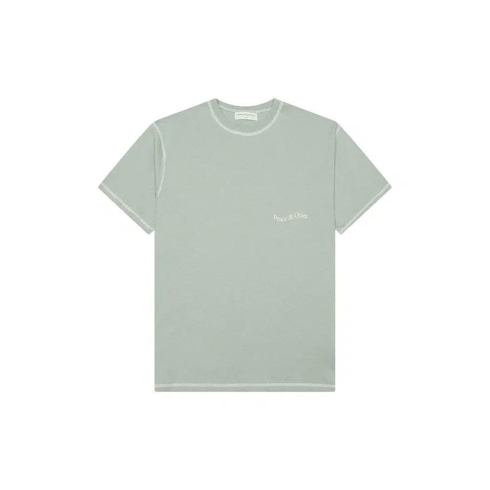Топы Museum of Peace & Quiet Wordmark Reverse Stitched T-Shirt 'Шалфей' 1