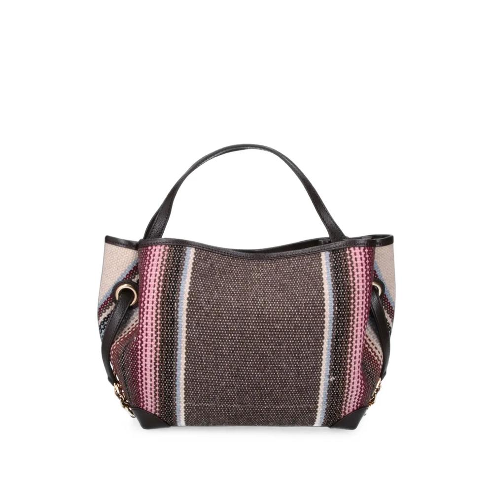 small Clover striped tote bag 2