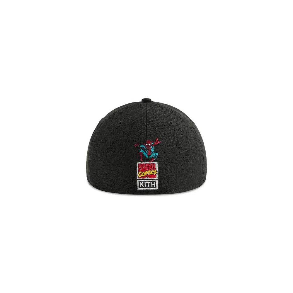 Бейсболки Kith x Marvel For New Era Venom 59FIFTY Fitted «Black» 2