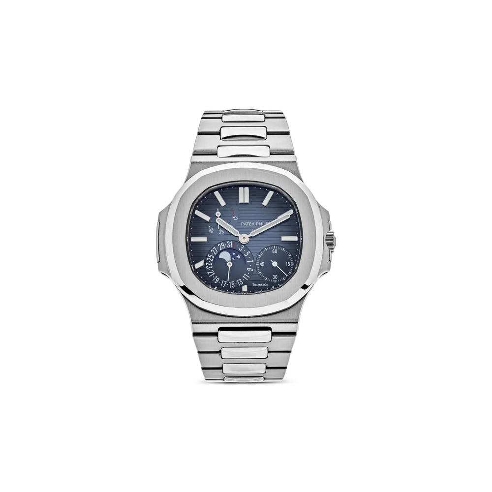 Наручные часы Nautilus 5712/1A-001 Moon Phase 'Tiffany & Co.' pre-owned 40.5 мм (2022 год) 1