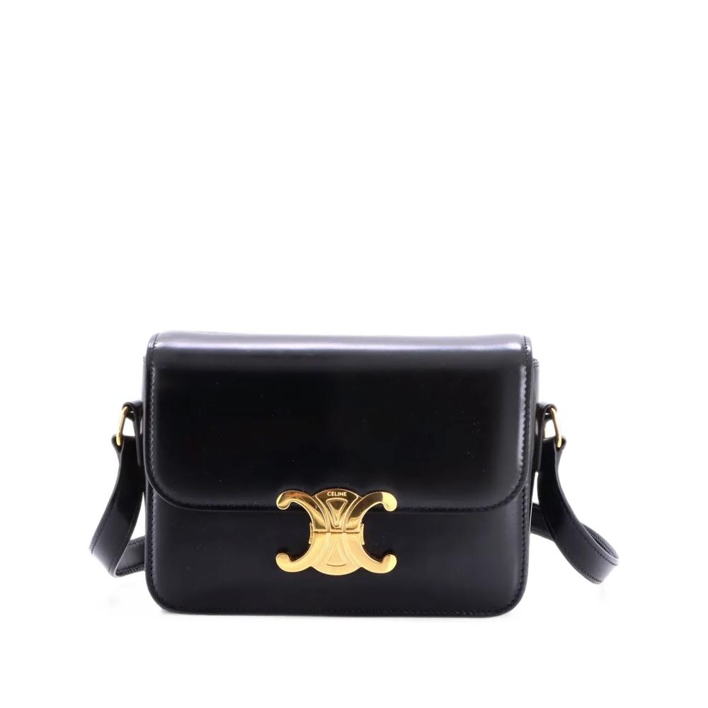 Сумка через плечо Triomphe Shoulder Bag Smooth Calfskin Teen 1