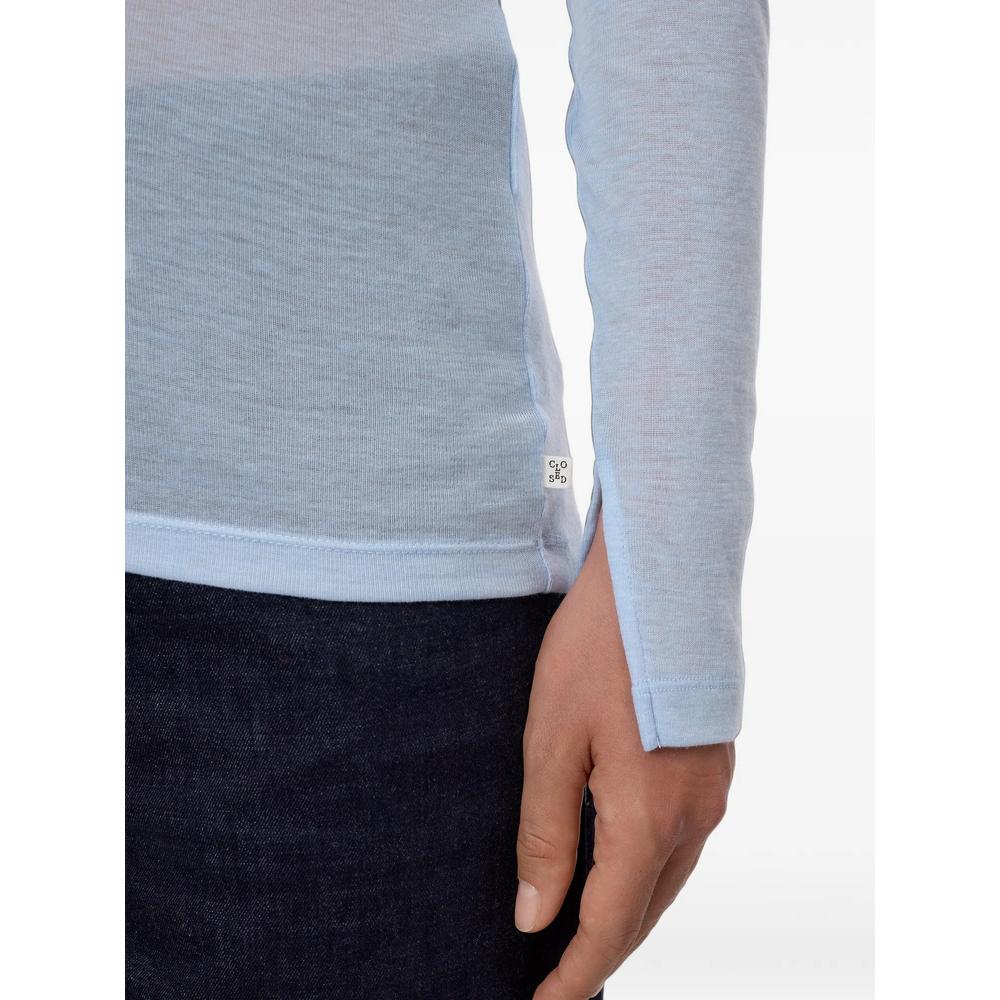 long-sleeve slit-cuff T-shirt 6