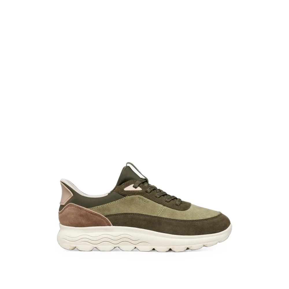 Spherica panelled sneakers 1