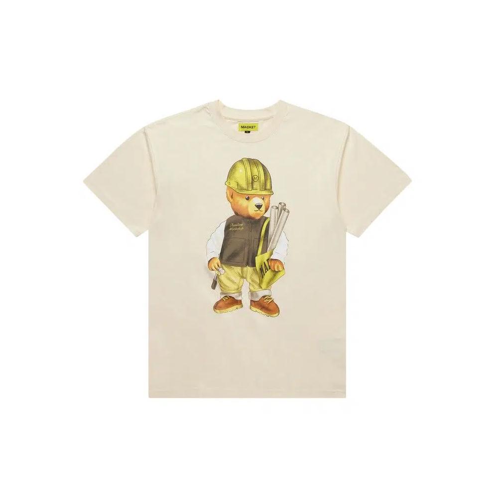 Футболки Market Workshop Bear T-Shirt 'Cream' 1