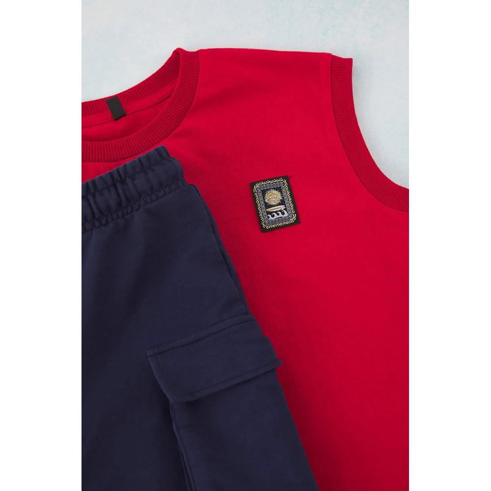 Хлопковый комплект Red Boy 1 April 23: футболка/шорты трикотажные Tkdss25Au00026 6