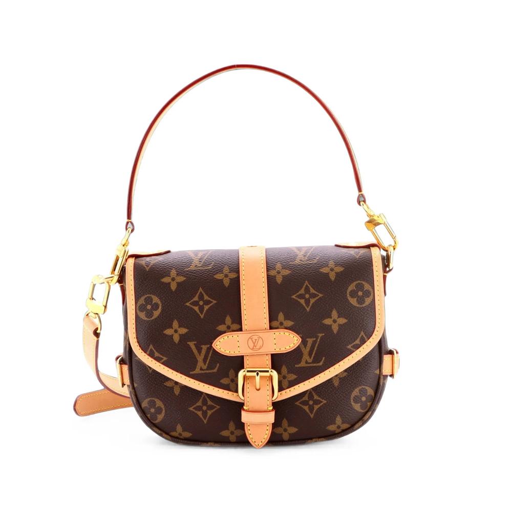Saumur Handbag Monogram Canvas BB crossbody bag 1