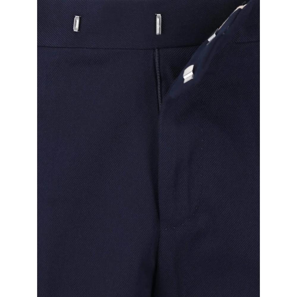 pleated turn-up chinos 5