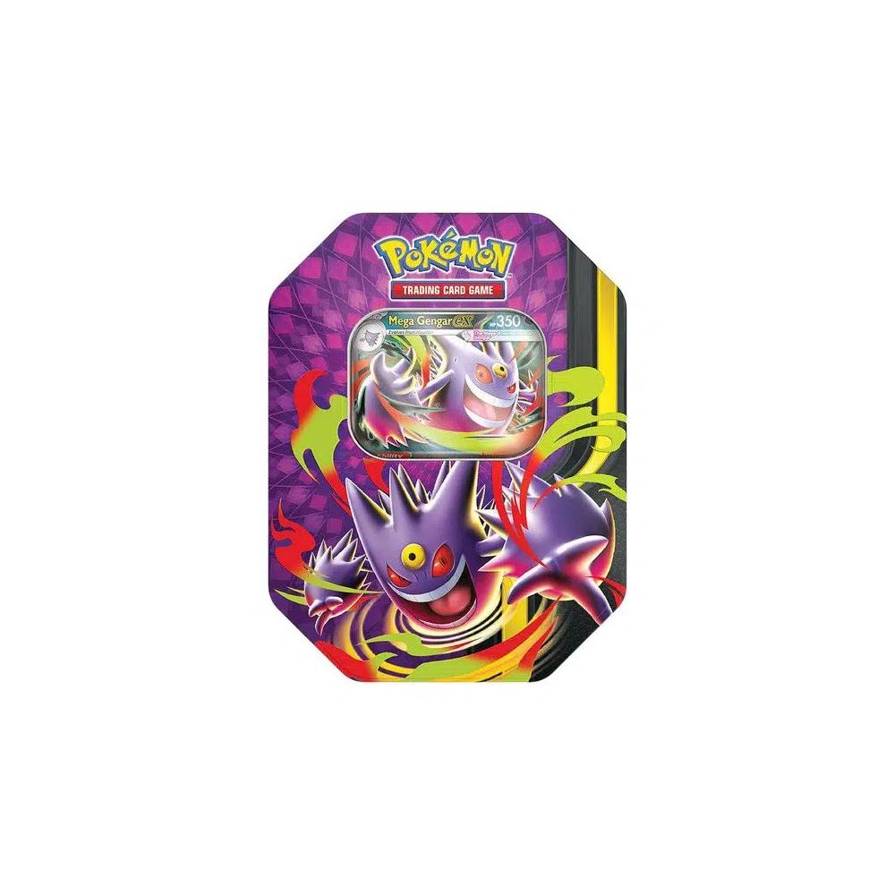 Коллекционные карточки Pokemon Mega Moonlit Tin 'Mega Gengar ex' 1