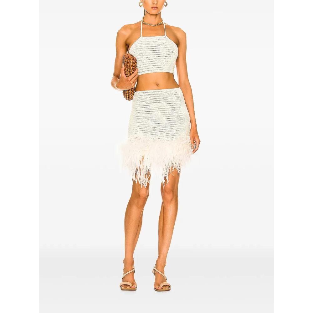 feather-down mini skirt 2