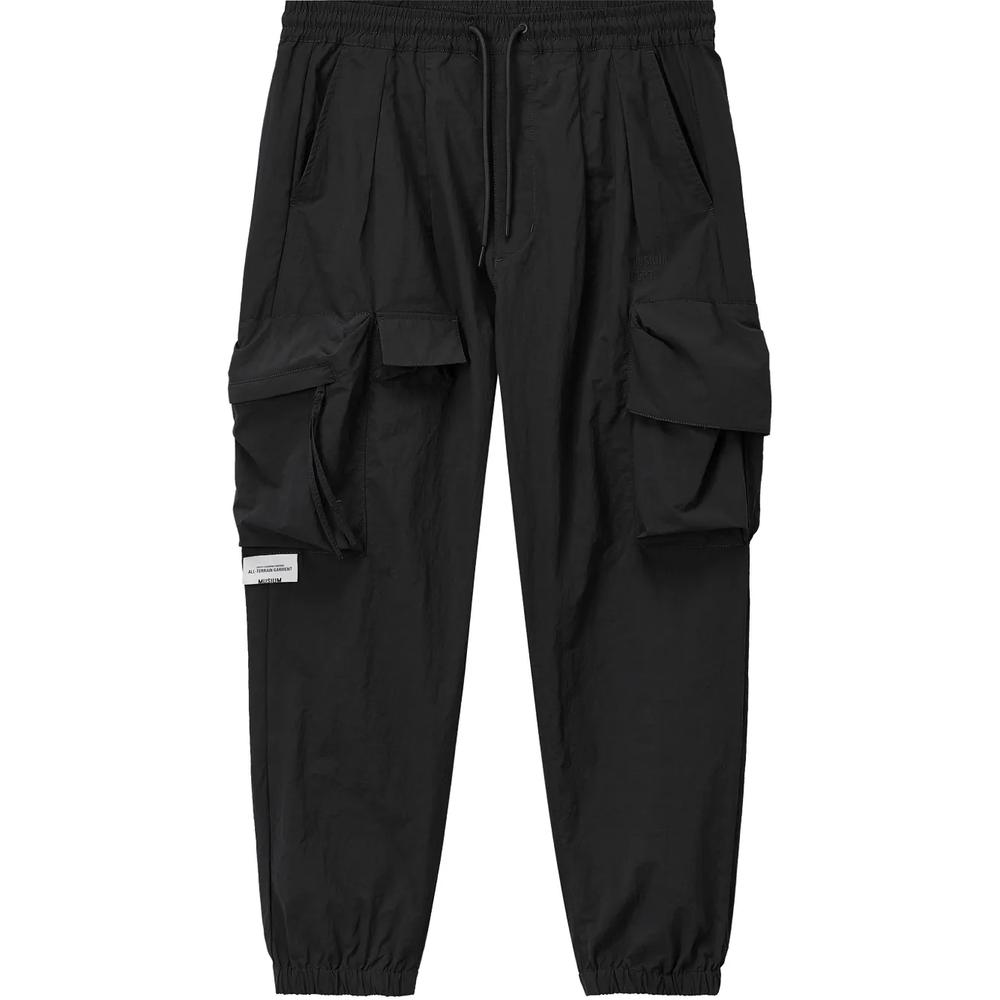 Спортивные брюки с нашивкой-логотипом 1