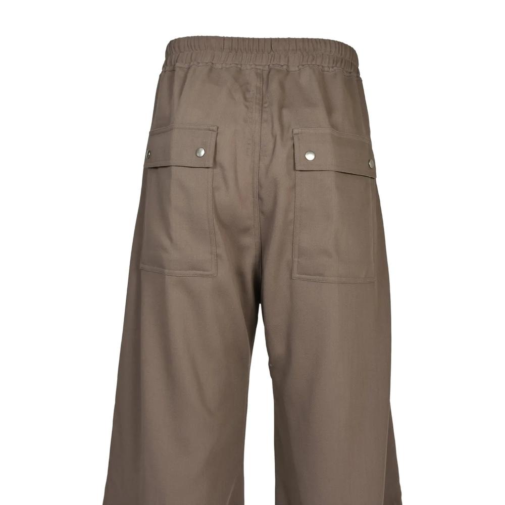 Bela drawstring wide-leg wool trousers 6