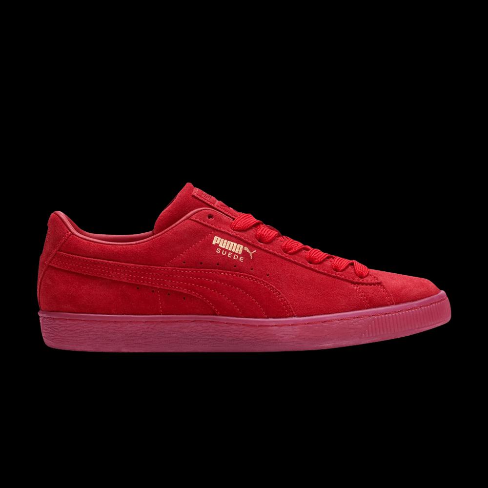 Кроссовки Puma Suede Classic 'Mono Gold - Red' 1