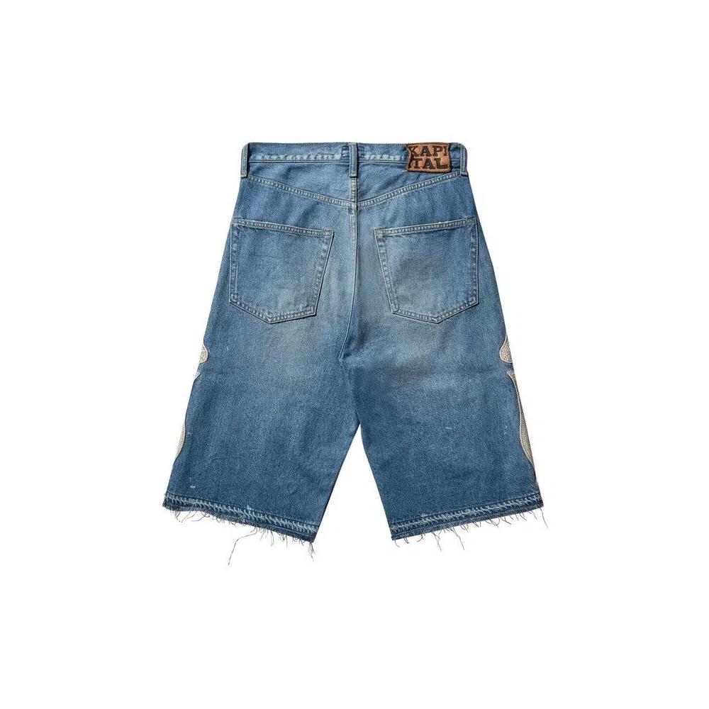 Шорты Kapital Denim 5 Pockets (Bone) 'Pro' 2