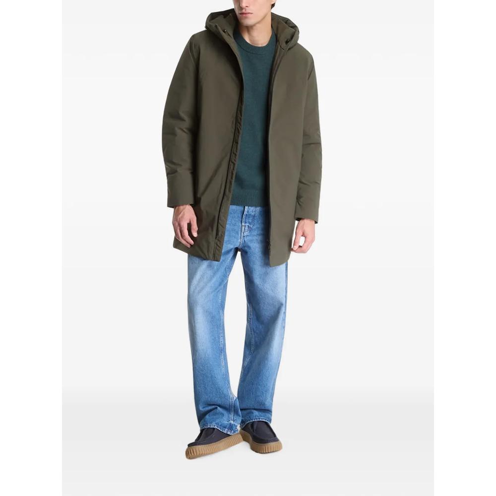 Saclaus hooded zip-up coat 2