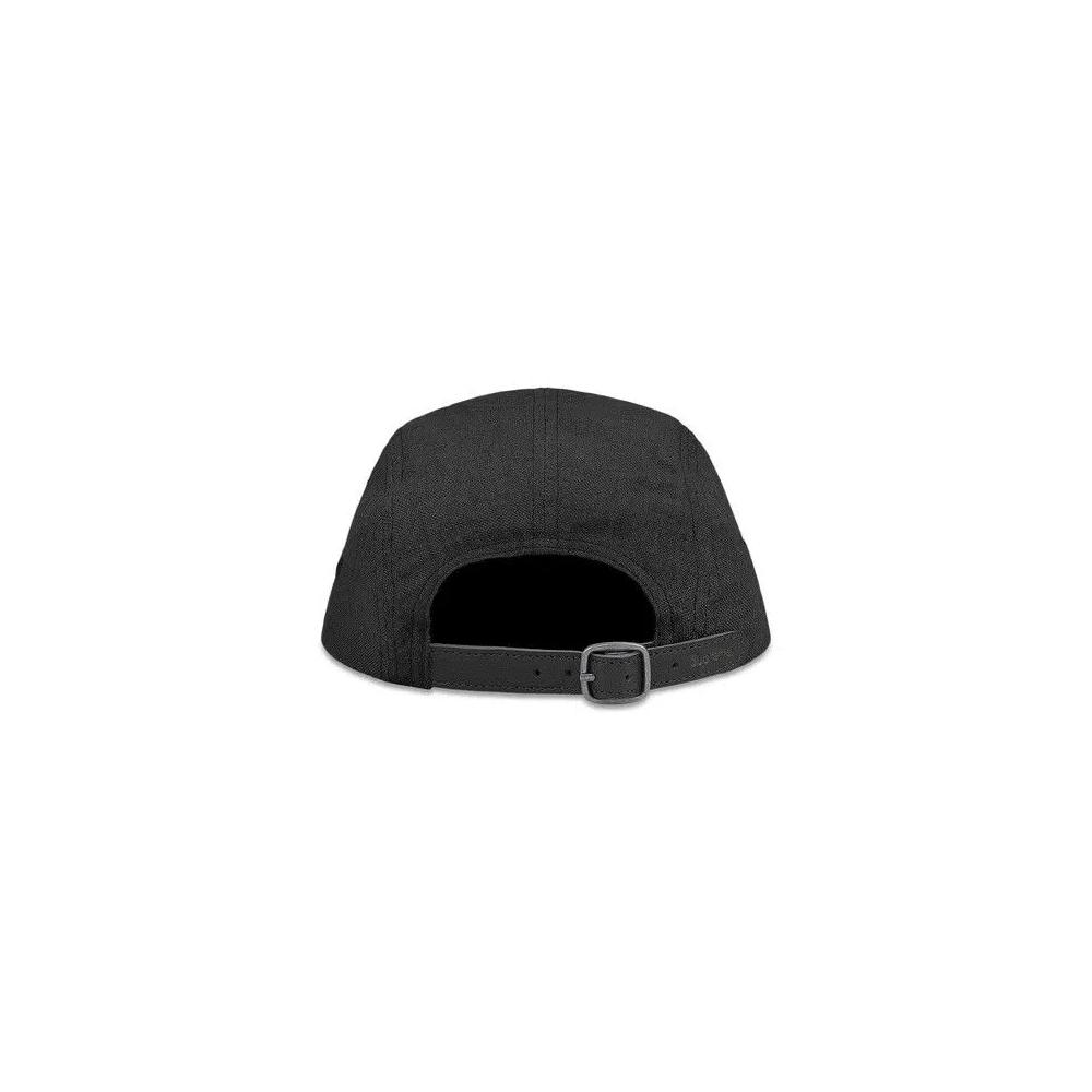 Кепки Supreme Linen Camp Cap 'Black' 2