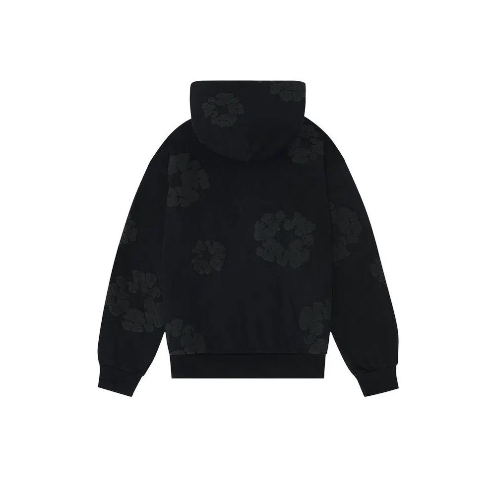 Верх Denim Tears Mono Cotton Wreath Sweatshirt 'Черный' 2