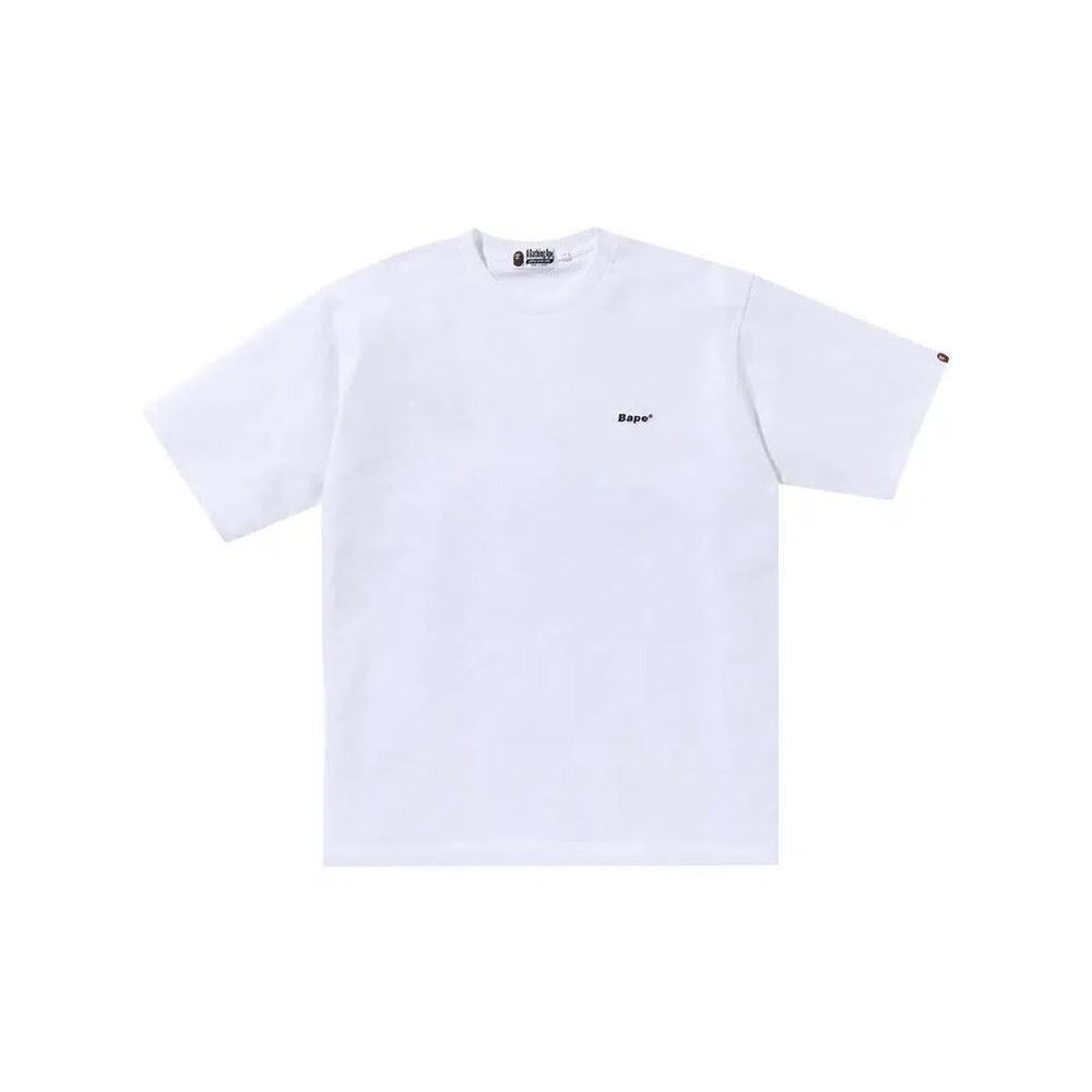 Футболки BAPE One Point Relaxed Fit Tee «White» 1