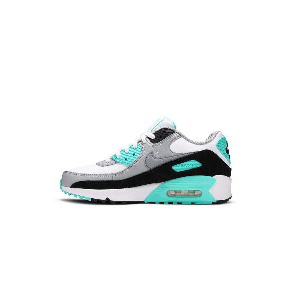 Кроссовки Nike Air Max 90 Leather GS 'Hyper Turquoise' 3