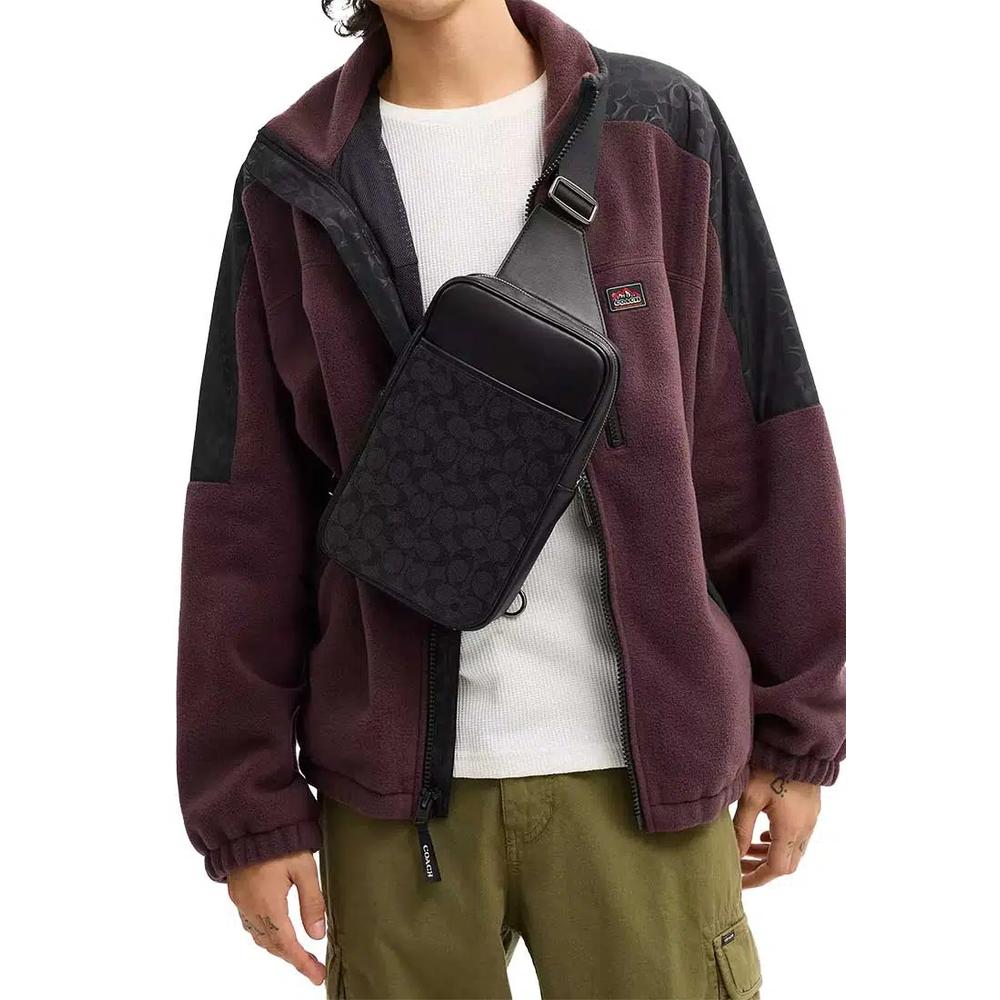 Turner Рюкзак в Signature Canvas Charcoal/Black CCQ51 4