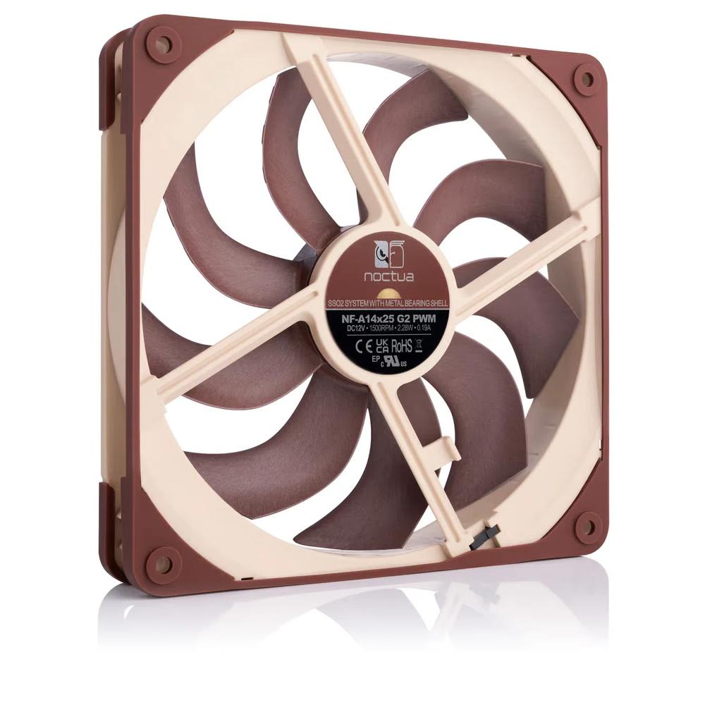 Noctua NF-A14x25 G2 PWM 140mm вентилятор 3