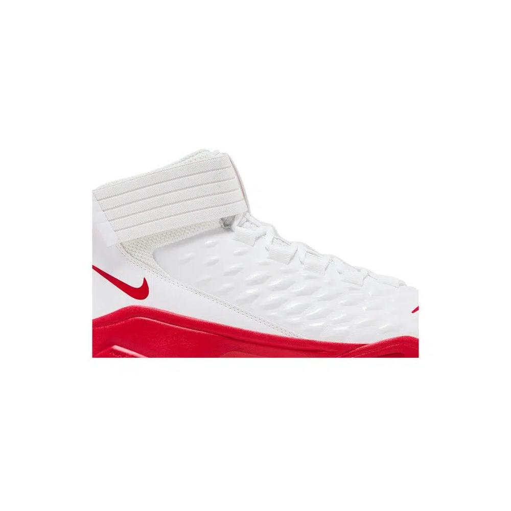 Шиповки Nike Force Savage Pro 2 Shark 'White University Red' 2